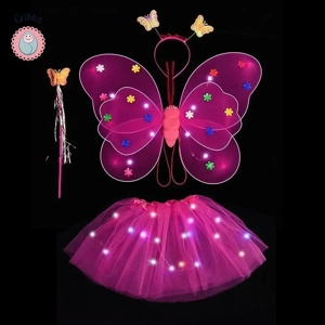 LED Butterfly Skirt Costume for Girls