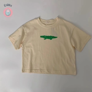Animal Pattern Kids Casual T-shirt