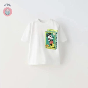 Casual Mickey Mouse Boys Summer T-Shirt