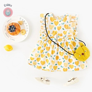 Adorable Cotton Dress for Little Girls