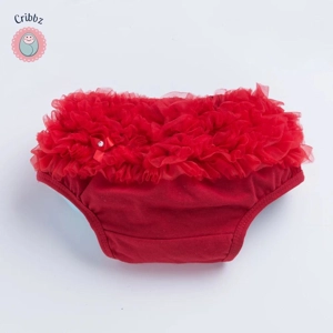 Baby Girls Cotton Ruffled Bloomers