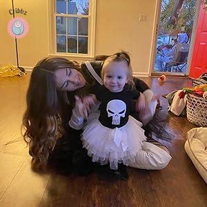 Baby Girls Rainbow Tulle Tutu Set