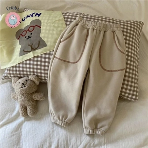 Thick Casual Pants for Kids