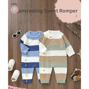 Cozy Knitted Baby Rompers for All Seasons