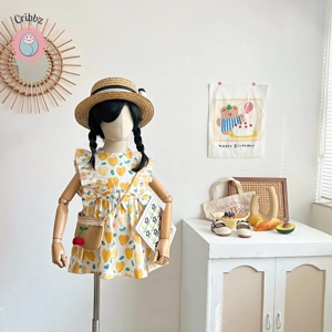 Adorable Cotton Dress for Little Girls