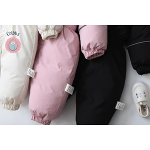 Winter Waterproof Kids Ski Suit with Fleece Lining