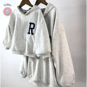 Family Matching Cartoon Hoodies and Bodysuits