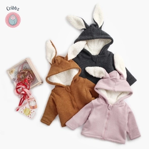Cute Hooded Winter Coat for Infants