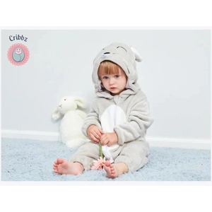 Cozy Unicorn Hooded Baby Pajamas