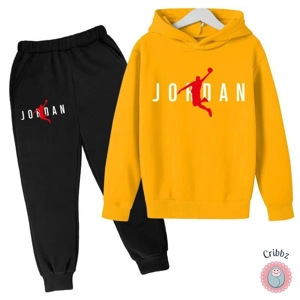 Charming Hoodie and Trousers Set for Kids