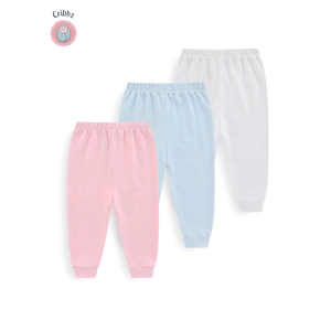 3-Piece Infant Cotton Pants Set
