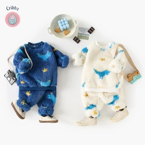 Baby Fleece Winter Outfit Set
