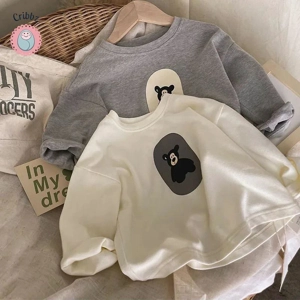 Cute Cartoon Bear T-shirt for Kids