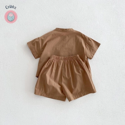 Casual Boys Short Sleeve Clothing Set title=