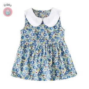 Sanlutoz Floral Sleeveless Baby Girl Dress