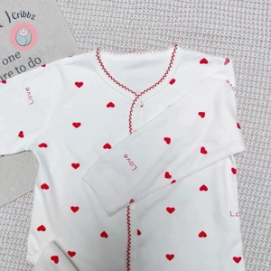 Long Sleeve Cotton Baby Rompers Outfit