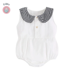 Cute Floral Summer Bodysuits for Baby Girls