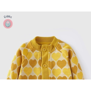Cute Cartoon Knitting Coat for Infants