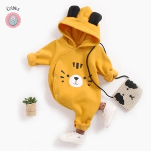 Warm Cute Animal Winter Baby Romper