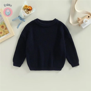 Knitted Long Sleeve Baby Sweater