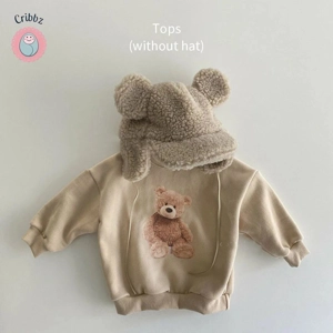 Cute Baby Graphic Sweatshirt Pullover Coat