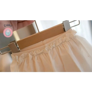 Autumn Girls Hollow Flower Skirt Leggings