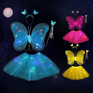 Colorful LED Fairy Princess Costume Set