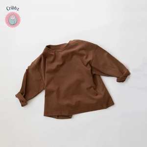 Baby Boys Long Sleeve Cotton Tee