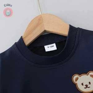 Childrens Bear Head Long Sleeve Set