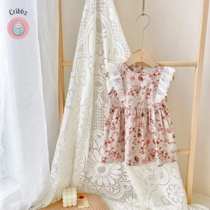 Summer Lace Flower Dress for Baby Girls