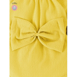 Cute Pink Bow Baby Onesie Set