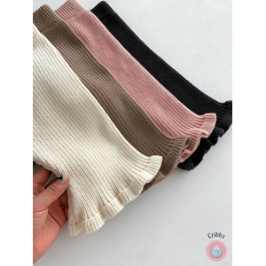 Soft Knit Flare Autumn Baby Girl Pants