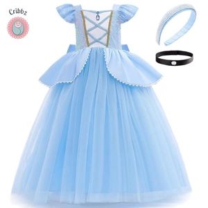 Girls Fairytale Princess Dress Costume