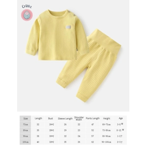 Cozy Thermal Pajama Set for Babies