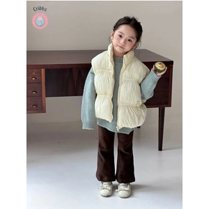 Warm Cozy Kids Turtleneck Winter Vest
