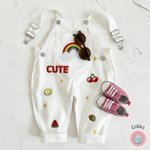 Cute Cotton Overall Pants for Kids