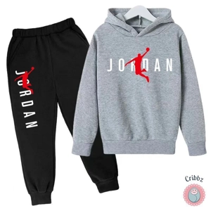 Charming Hoodie and Trousers Set for Kids