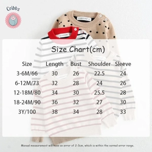 Classic Stripe Knitted Baby Sweatshirt