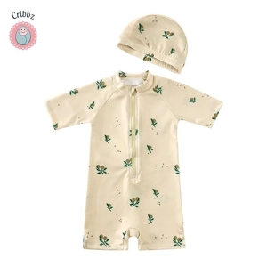 UV Protection One-Piece Swimsuit for Kids