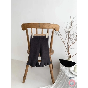 Soft Knit Flare Autumn Baby Girl Pants