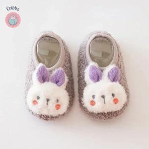 Cozy Plush Anti-Slip Baby Slippers