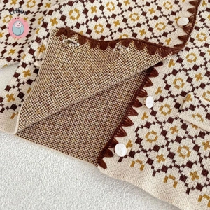 Autumn Knit Sweater Set for Infants