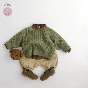 Korean Style Knitwear Sweater for Kids
