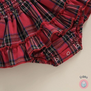 Summer Christmas Baby Girls Bodysuit Dress