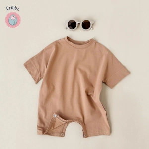 Baby Boy Summer Short Sleeve Romper