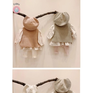 Baby Girls and Boys Knit Sleeveless Sweater Vest