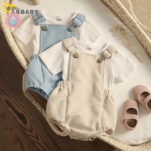 Newborn Unisex Summer Romper Set