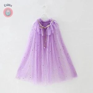 Elegant Tulle Cloak for Kids Costumes