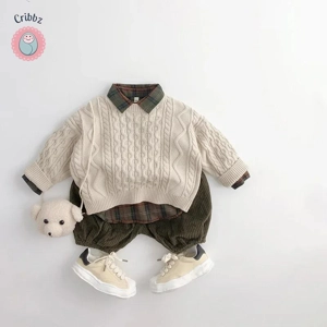 Korean Style Knitwear Sweater for Kids
