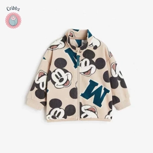 Autumn Mickey Cartoon Jacket for Kids
